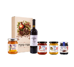 מארז יין עברי ומעדני גורמה